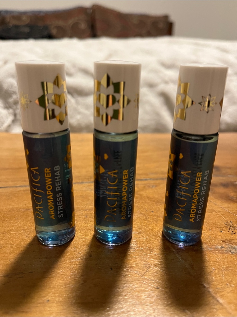 Pacifica AromaPower Stress Rehab Party Then Balance Now CocoVanillaFrankincense